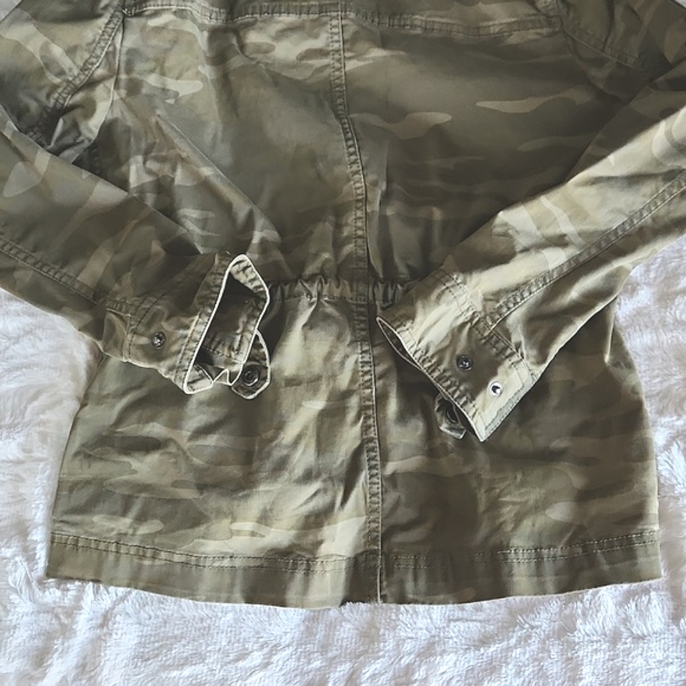 STYLE & CO, Womens, Sz. S, Petite, Olive Green, Military Style, Jacket, Coat - Picture 16 of 16